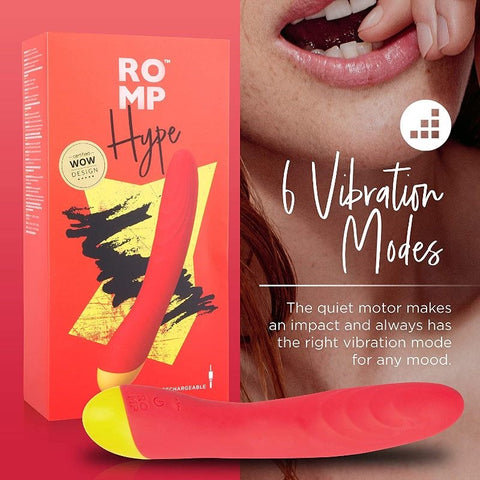 Romp Hype G-Spot Vibrator - Waterproof Vibrators