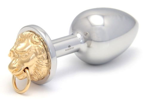 Rosebuds Luxe Lion Flash Gold Medium - Steel Sex Toys