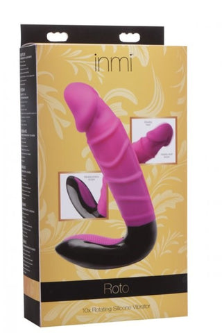 Roto 10x Rotating Silicone Vibe - Luxury Sex Toys