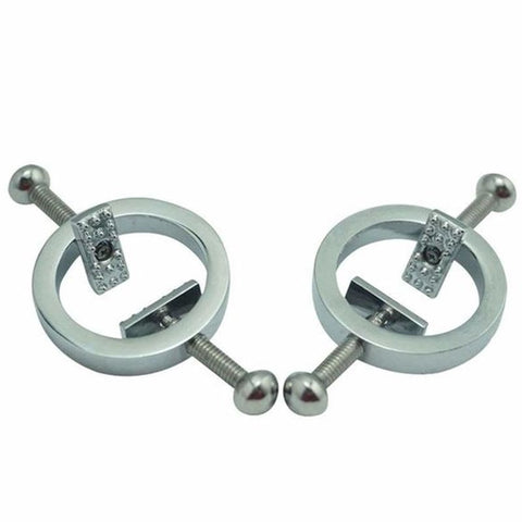 Round Vice Nipple Clamps - Breast and Nipple Toys