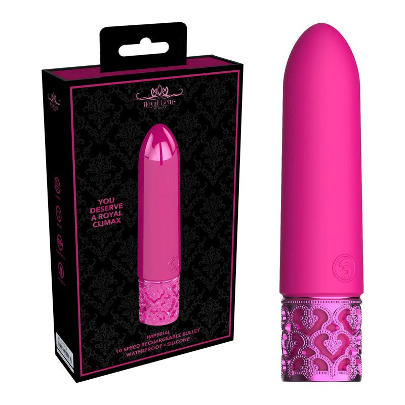 ROYAL GEMS Imperial - Rechargeable Pleasure Booster - Bullet Vibrators