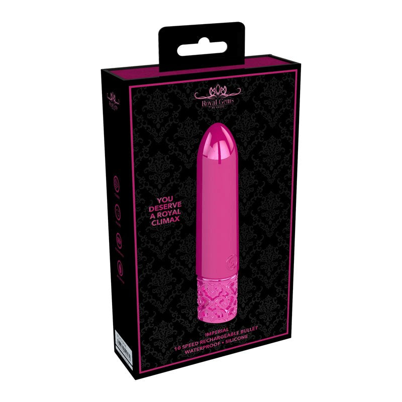 ROYAL GEMS Imperial - Rechargeable Pleasure Booster - Bullet Vibrators