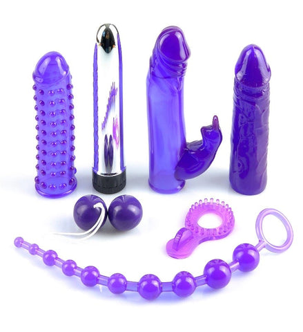 Pipedream 7 Piece Royal Rabbit Vibrators Kit - Sex Kits