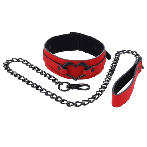 S&M Amor Collar and Leash - Collars and Leads