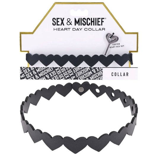 S&M Heart Day Collar - Collars and Leads