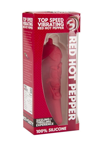 S-Line 10 Speed Vibrating Red Hot Pepper - Personal Massagers