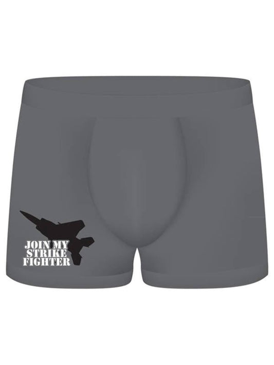 S-Line Funny Boxers Join My Strike Fighter - Jocks and G-Strings