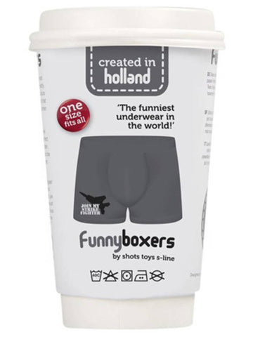 S-Line Funny Boxers Join My Strike Fighter - Jocks and G-Strings