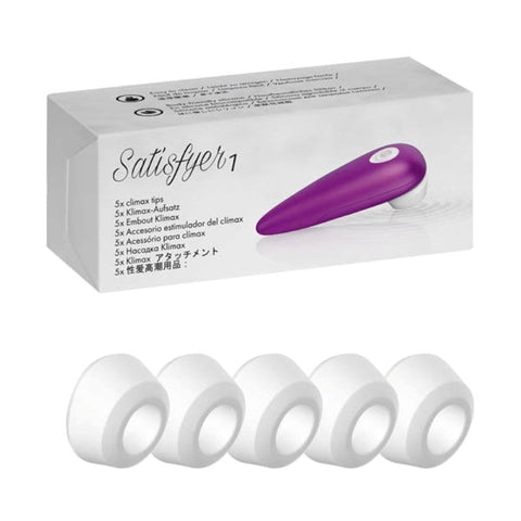 Satisfyer Number One Male Masturbator Climax Heads 5 Pack - Vibrator Accessories