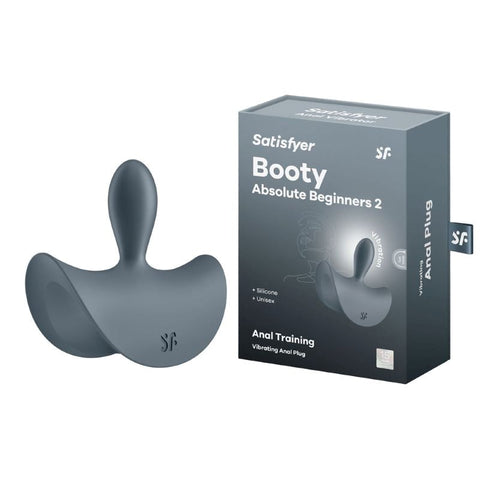 Satisfyer Booty Absolute Beginners 2 Unisex Vibrating Butt Plug - Anal Vibrators