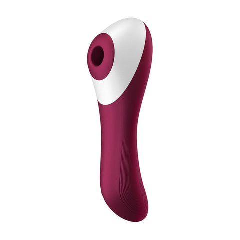 Satisfyer Dual Crush Air Pulse Clitoral and G Spot Vibrator - Clit Ticklers and Pulsators