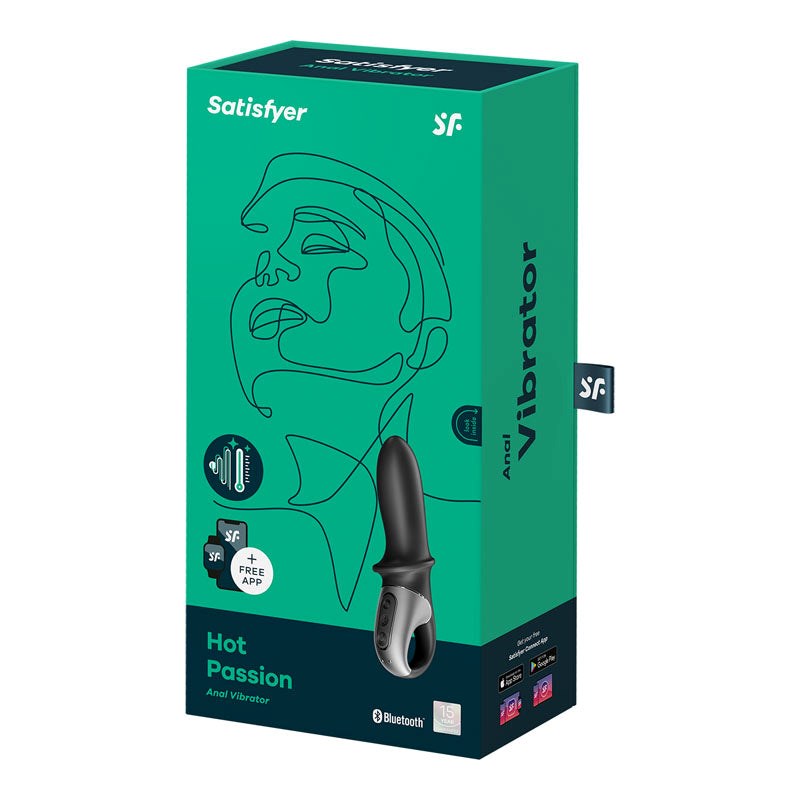 Satisfyer Hot Passion 12 Functions G Spot Vibrator - Remote Control Vibrators