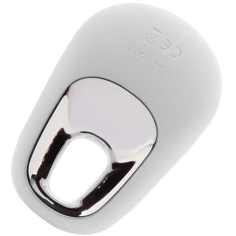 Satisfyer White Temptation 15 Functions Layon Clitoral Vibrator - Clit Ticklers and Pulsators