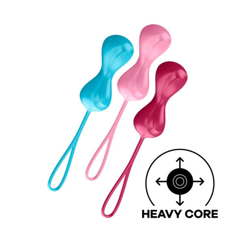 Satisfyer Power Balls Pelvic Floor Training Kegel Exercisers - Love Eggs and Kegel Exercisers
