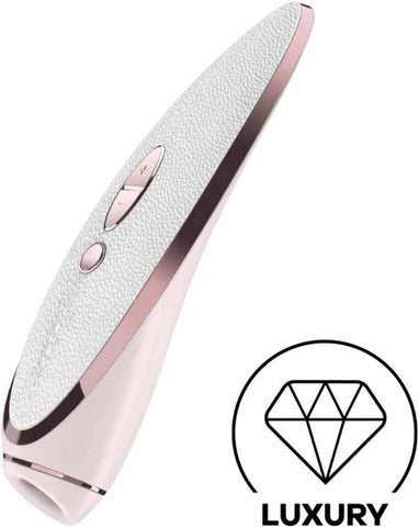 Satisfyer Pret a Porter Luxury Silicone Clitoral Massager - Clit Ticklers and Pulsators