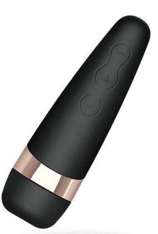 Satisfyer Pro 3 Air Pulse Stimulator With Vibration - G-Spot Vibrators