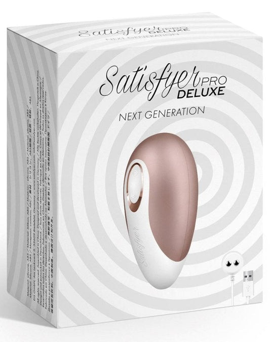 Satisfyer Pro Deluxe Next Generation Clitoral Stimulator - Clit Ticklers and Pulsators