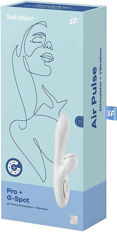 Satisfyer Pro Multi Functions G Spot Rabbit Vibrator - Clit Ticklers and Pulsators