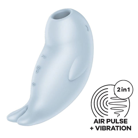 Satisfyer Seal You Soon Air Pulse Clitoral Massager - Clit Ticklers and Pulsators