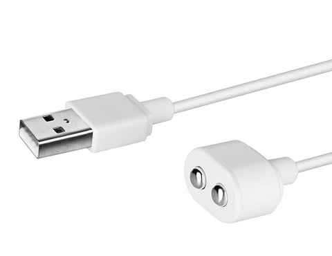 Satisfyer Magnetic USB Charging Cable White - Vibrator Accessories
