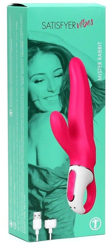 Satisfyer Mister Rabbit 12 Functions Adult Vibrator - Rabbit Vibrators