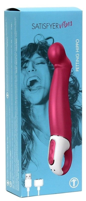 Satisfyer Petting Hippo 12 Functions Sensual G Spot Vibrator - G-Spot Vibrators