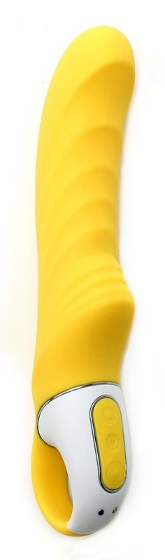 Satisfyer Yummy Sunshine 12 Functions Curved G Spot Massager - G-Spot Vibrators