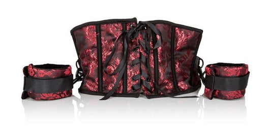 Scandal Corset with Cuffs - Cuffs and Restraints
