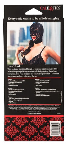 Scandal Lace Hood - Bondage Hoods