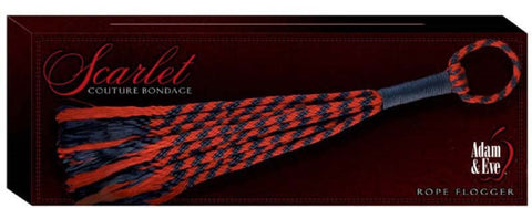 Scarlet Couture Rope Flogger - Whips And Crops