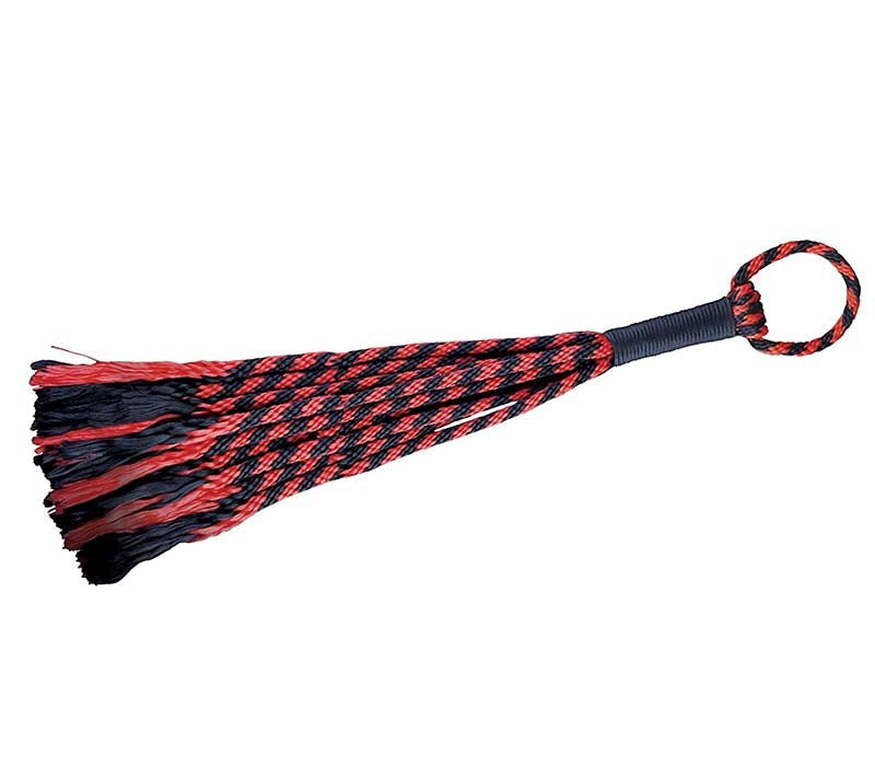 Scarlet Couture Rope Flogger - - Whips And Crops