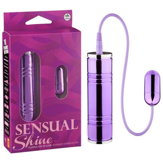 NMC Metallic Sensual Shine Smart Bullet - Multi-Speed Pleasure - Remote Control Vibrators