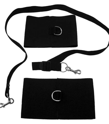 Sex & Mischief Elastabind Ankle Wrist and Tether 3 Piece Kit - Cuffs and Restraints