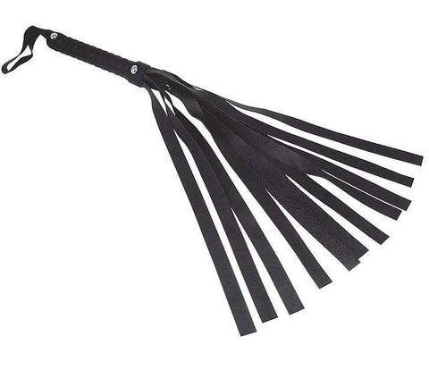 Sensual Exploration - Sex & Mischief Faux Leather Flogger - Whips And Crops