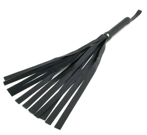 Sensual Exploration - Sex & Mischief Faux Leather Flogger - Whips And Crops