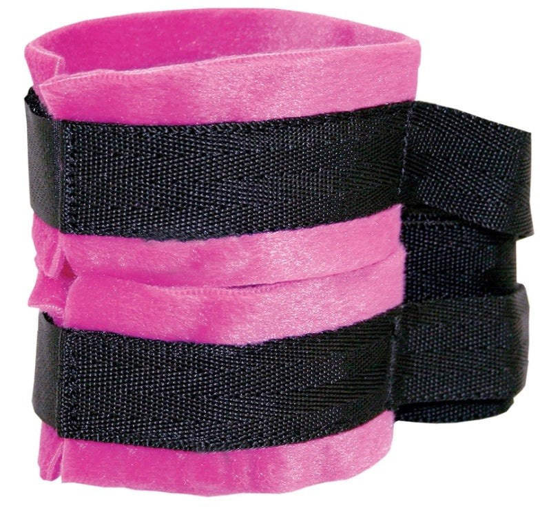 Sex and Mischief Kinky Pinky Cuffs with Tethers - - Cuffs And Restraints