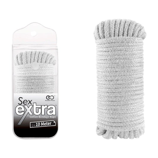 Sex Extra Cotton Bondage Rope 10m - Cuffs and Restraints