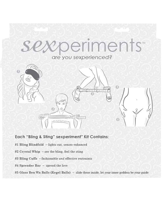 Sexperiments Bling and Sting Kit - - Whips And Crops