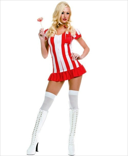 Sexy Candy Girl Adult Costume - Fancy Dress Ups