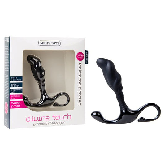 SHOTS Divine Touch Silicone Prostate Massager - Prostate Toys