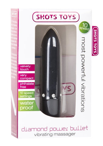 Shots Toys Diamond Power Bullet - Bullet Vibrators