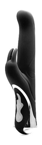 Shots Toys Rechargeable Rabbit Black - Rabbit Vibrators