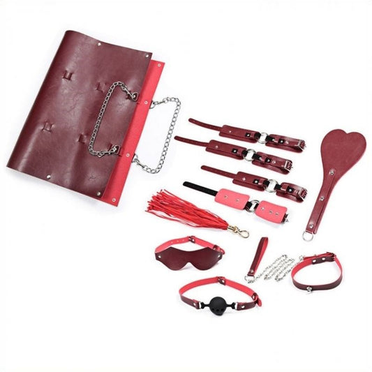 Shoulder Bag Include 8 pcs Bondage Kit - Bondage Kits
