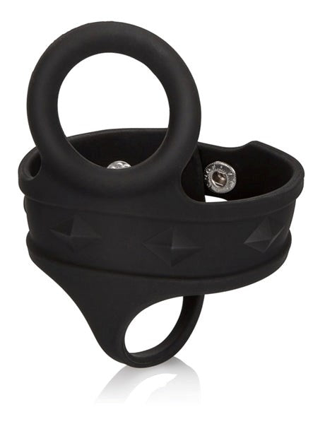 Silicone Tri-Snap Ball Spreader - Ball and Cock Toys