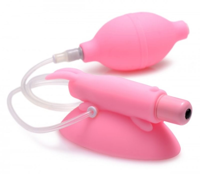 Silicone Vibrating Pussy Cup - - Pussy And Clit Toys