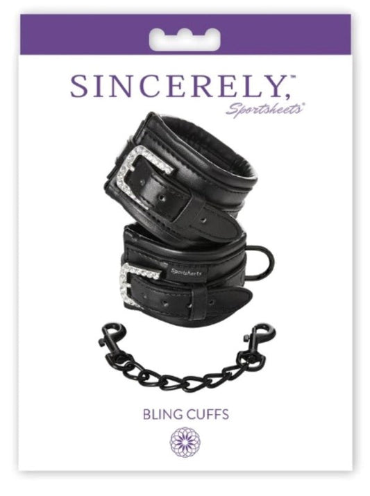 Sincerely Bling Cuffs - Cuffs and Restraints