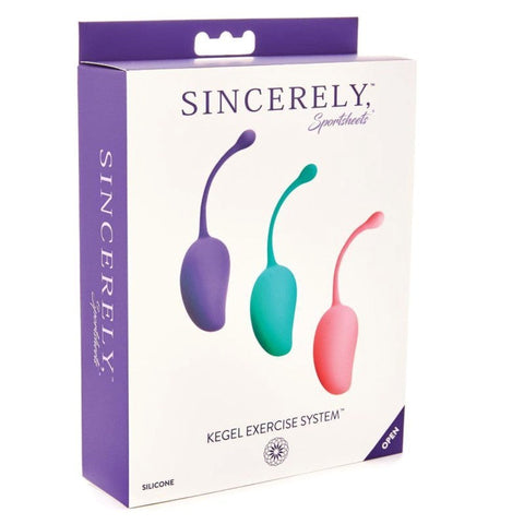 Sincerely Pelvic Fitness - Discreet Kegel Exercise Kit - Love Eggs and Kegel Exercisers
