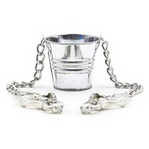 Slave Bucket Labia and Nipple Clamps - Breast and Nipple Toys