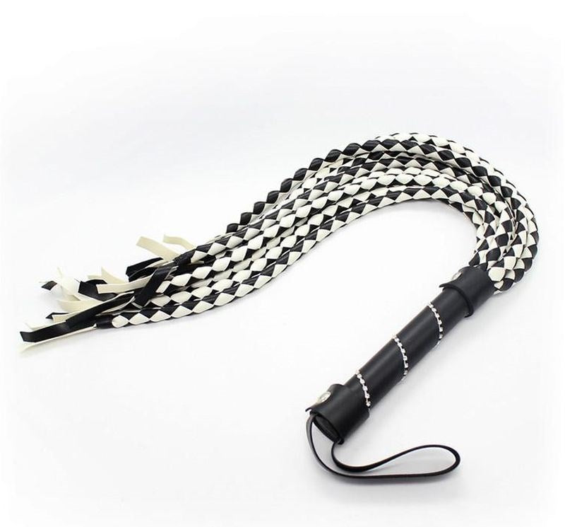 Snakeskin Whip Faux Leather - - Whips And Crops