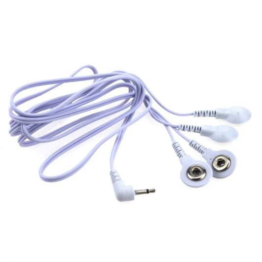 Snap Electrode Lead Wires 4 In 1 - Electro Sex